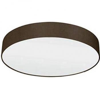 Lámpara de Techo Pasteri 3 Focos Cilíndrica Blanca - EGLO, E27, Diseño Moderno, Ø 57 cm