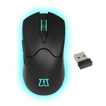 Mouse Gamer Inalámbrico Akuma Otaku M04 3200 DPI RGB 7 Colores 6 Botones Compatible PC/PS4/PS5