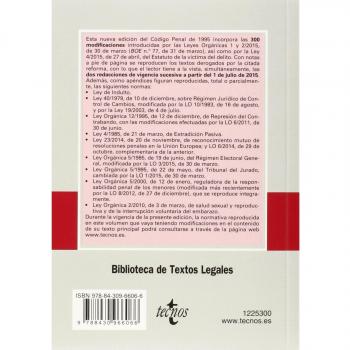 Código Penal: Ley Orgánica 10/1995, de 23 de noviembre