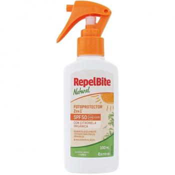 RepelBite Natural Fotoprotector SPF50+ 2 en 1 100ml