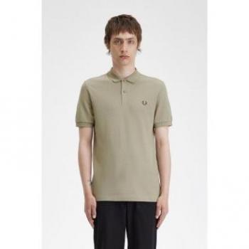 Fred Perry Men's Short Sleeve Cotton Piqué Polo Shirt - Green, Size S