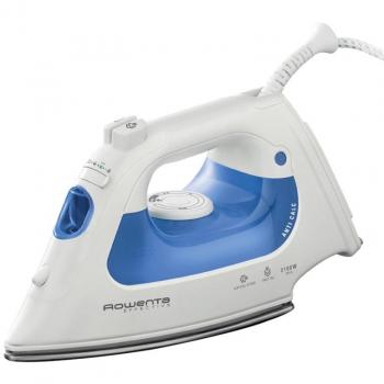 Rowenta DX1251 Vapor 2100W Acero inoxidable Azul, Color blanco - Plancha