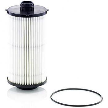 Filtro de aceite MANN-FILTER HU 12 008 x - Cartucho filtrante con junta para IVECO Stralis y Trakker