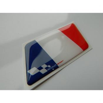auto-badges - Emblema para carrocería, diseño de la bandera de Francia y logotipo