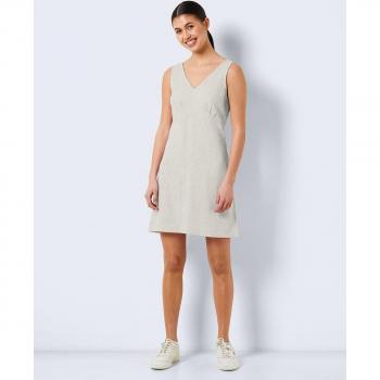 Vestido corto de lino Noisy May