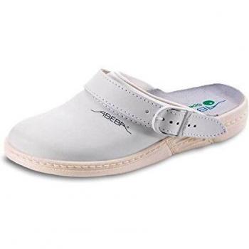Zueco Profesional Abeba 7021, OB FO SRC, Talla 39, Blanco