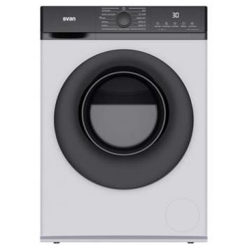 Lavadora Svan SL8203AIDV - 8 Kg, 1200 rpm, Motor Inverter, 11 Programas, Función Stop&Go, Tambor Diamante, Clase A