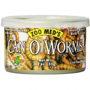 Zoo Med, Can O 'Worms Alimento para reptiles / anfibios, 35 g, 1 unidad
