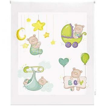 Estor Enrollable Infantil Traslúcido Estampado Digital HappyStor HSCI51200 165x180cm