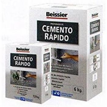Beissier M107374 - Cemento gris rapido 6 kg