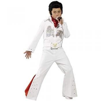 Disfraz de Elvis Strass para niño - Rey del Rock, Talla M