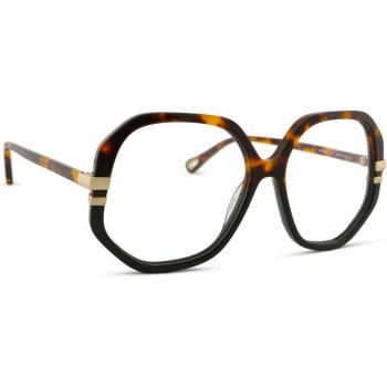 Chloé CH0107O Stylish Eyewear Frames in Dark Havana, Brown unisex, Size: 56 MM