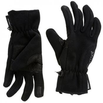 Marmot Wm's Windstopper Glove Guantes vellón, cálidos, a Prueba de Viento, Repelente al Agua, para Exteriores, Ciclismo, Correr, Mujer, Negro, XS