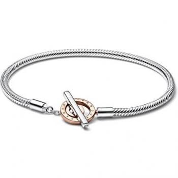 PANDORA Pulsera 582309C00-19 cadena de serpiente
