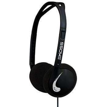 Koss KPH25 Auriculares Alámbrico Diadema Supraaural Negro (Supraaural, Diadema, Alámbrico, 80 - 20000 Hz, 1,2 m)