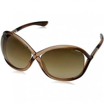 Tom Ford Whitney 0009 Womens Sunglasses 74F Transparent Brown Fade Gradient - One Size