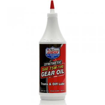 Lucas Oil Synthetic SAE 75W-140 Trans & Diff Lube - 1 Quart