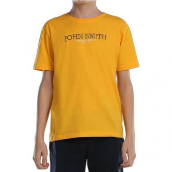 Camiseta de Manga Corta Niño John Smith Efebo Amarillo
