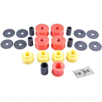 Juego de cojinetes TEDGUM TED73317 - Kit de cojinetes para cuerpo eje, incluye casquillos de poliuretano para suspensión delantera