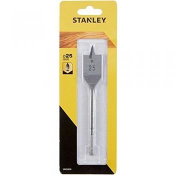 STANLEY STA52050-QZ Broca de pala con punta de centrar y bordes afilados ø 25mm, Único