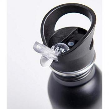 Superdry Super Steel Bottle Black - Botella de agua, Negro
