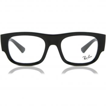 Ray-Ban Kristin Gafas Graduadas RX 7218 8260 con montura de acetato, forma rectangular, color azul marino y lentes graduados