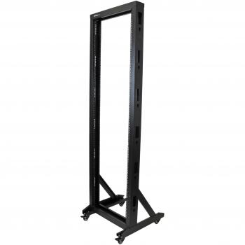 Rack de Servidores Abierto 42U con Ruedas - 2 Columnas - StarTech