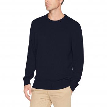 Dockers Medium Gauge Crewneck Sweater, Suéter para Hombre, Azul