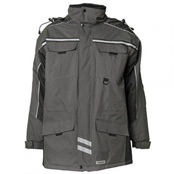 Planam 3555060 - Chaqueta de invierno de rocío, tamaño xxl, gris/antracita