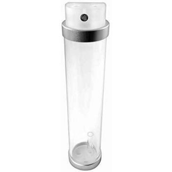 Depósito Protium 250 mm - Acrílico Esmerilado Plateado para Refrigeración por Agua