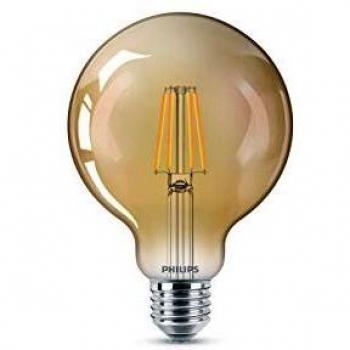 Bombilla LED Globo Vintage E27 4W (35W) 400lm 2500K Filamento Ámbar