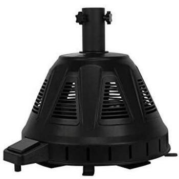 habitatetjardin Base Calentador para Parasol Cola - Negra