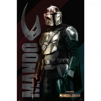 Poster Star Wars The Mandalorian Mando 91.5x61 cm