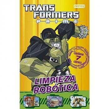 Transformers Prime. Limpieza robótica: Contiene 7 cómics.