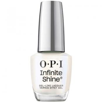 OPI Infinite Shine Shimmer Takes All 15ml - Gel-effect long-lasting nail polish, no UV lamp needed, white shade