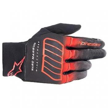 Guantes de motocicleta Alpinestars Aragon para conducción urbana - Negro, Blanco y Rojo (Tamaño L)