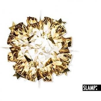 Lámpara de Techo Slamp Veli Medium Ø 53 cm Oro Diseño