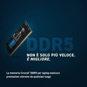Crucial 32GB DDR5 4800MHz Memory Module (CT32G48C40S5)