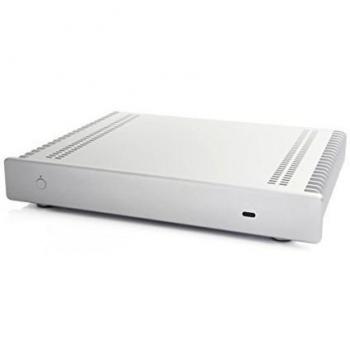 Streacom FC5WS Evo Slimline Desktop Micro ATX - Fanless Aluminium Low Profile Chassis in Silver