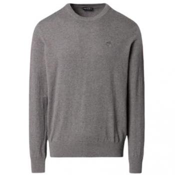 North Sails Jersey Crewneck 12 Gg gris (L) para hombre, Casual, Algodón Orgánico, Sostenible, North Sails outlet 2024