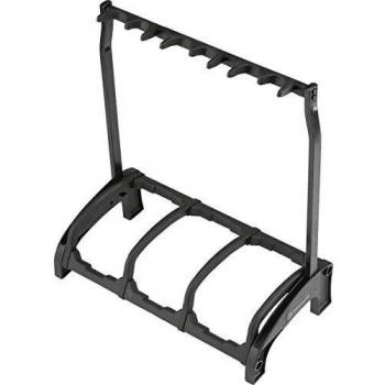 Black Wall-Mounted Guitar Rack for 3 Guitars Guardian