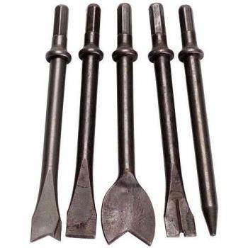 YAMATO 17010631 Juego Cinceles Martillo Neumatico Hexagonal 5 Piezas