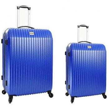Set Trolleys Cabina + Mediana Unik Revolution Beta Color Azul