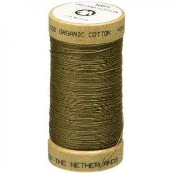 Organic Cotton Thread 300 Yards-Elk Brown