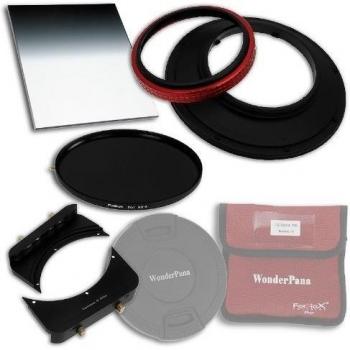 Fotodiox WndPn66-Essent9SE - OM714 WonderPana 66 reducido, 9 WK Kit de núcleo de 145 mm y filtro/6.6 Soporte de actualización/6.5 x 8 0.9 suave del borde del filtro/145 mm filtro ND16