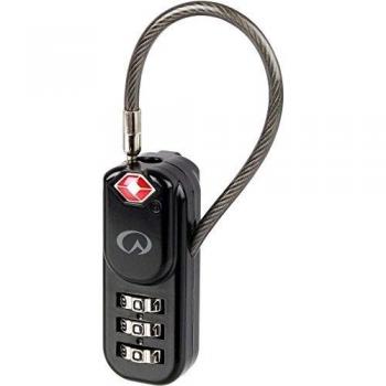 Lifeventure Candado TSA Zipper Lock (Negro)