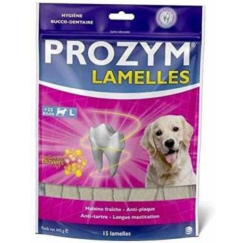 Prozym en láminas snacks dentales para perros - para perros grandes (más de 25 kg), 2 x 15 piezas