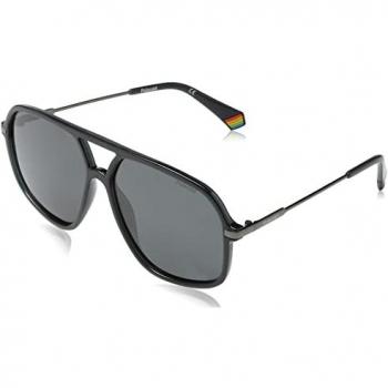 Polaroid Unisex Polarized Sunglasses PLD 6182/S Gray Double Bridge Design