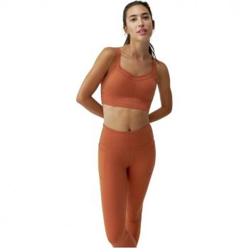Top de mujer Unai Born Living Yoga naranja XS