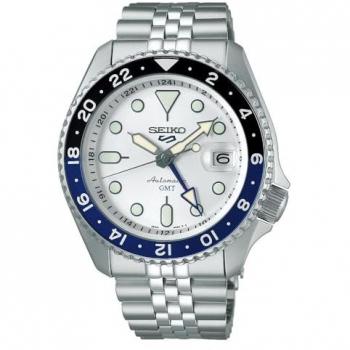 Reloj Seiko 5 Sports SSK033K1 Automático GMT para Hombre 43mm 10ATM